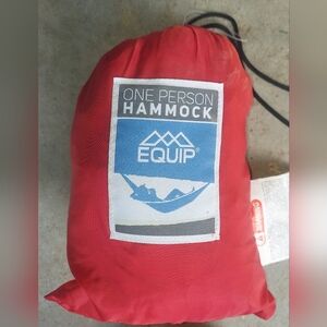 Equipe Red One Person Hammock